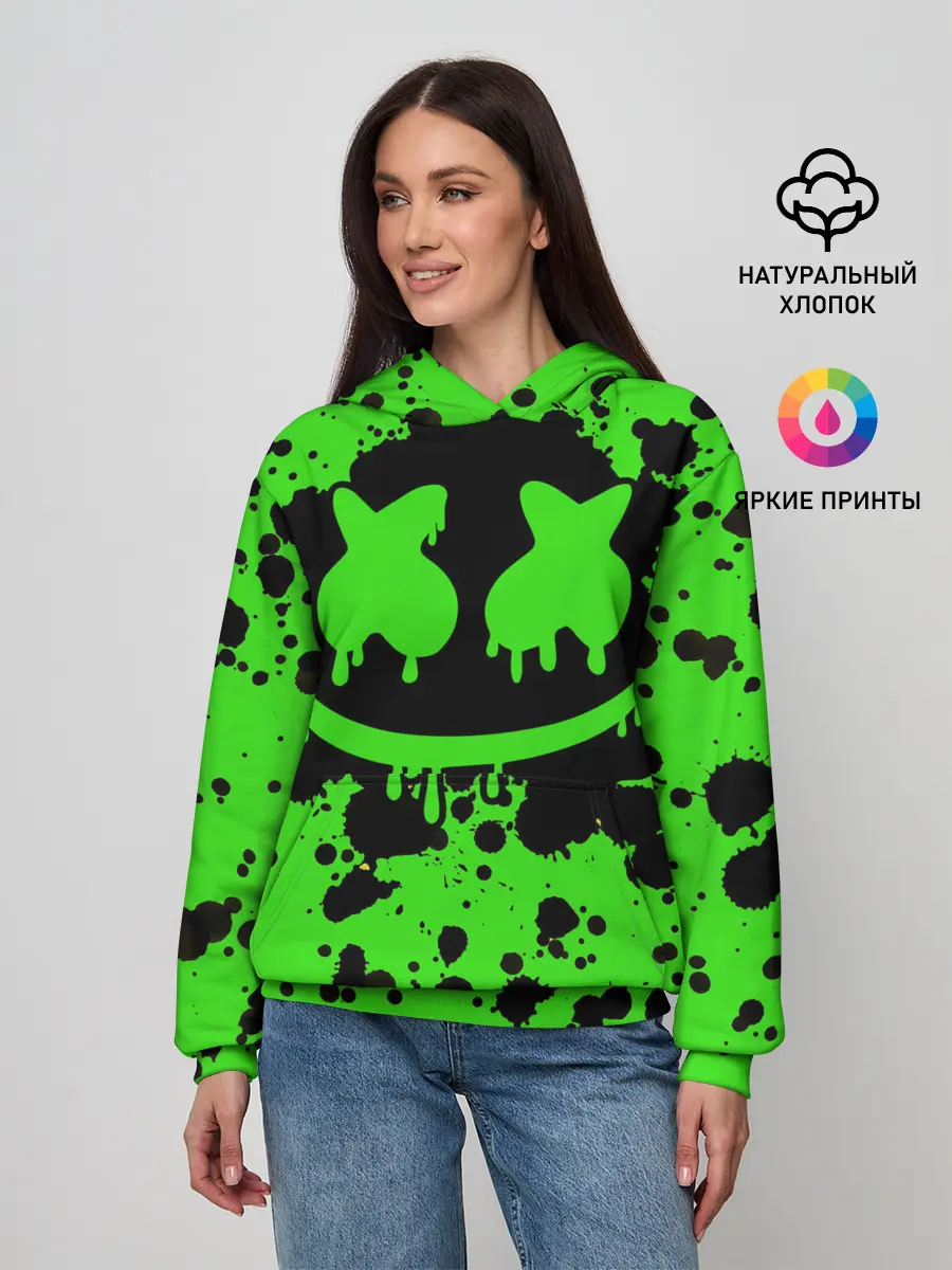 Женское худи / Marshmello