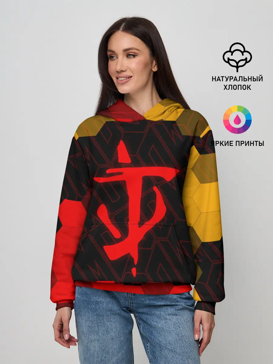 Женское худи / DOOM / ДУМ