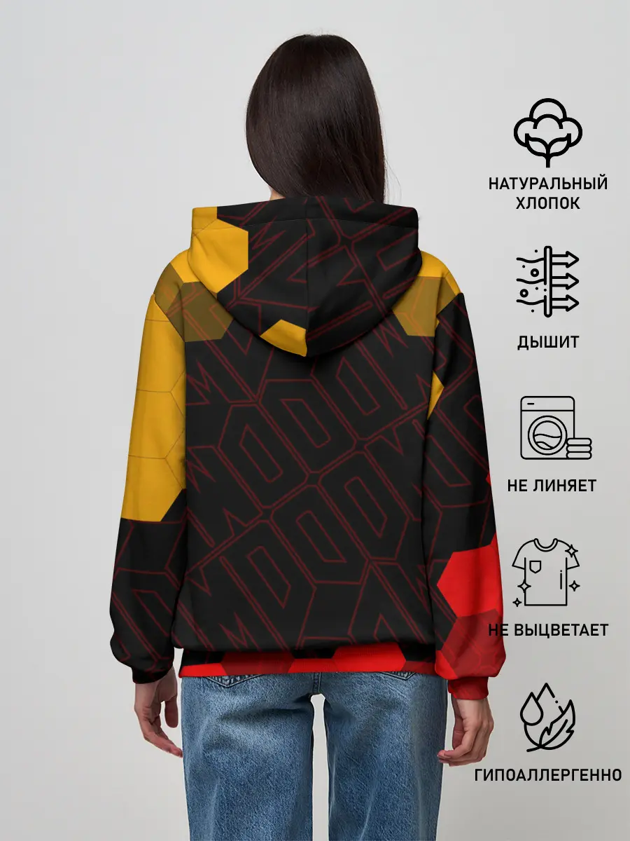 Женское худи / DOOM / ДУМ