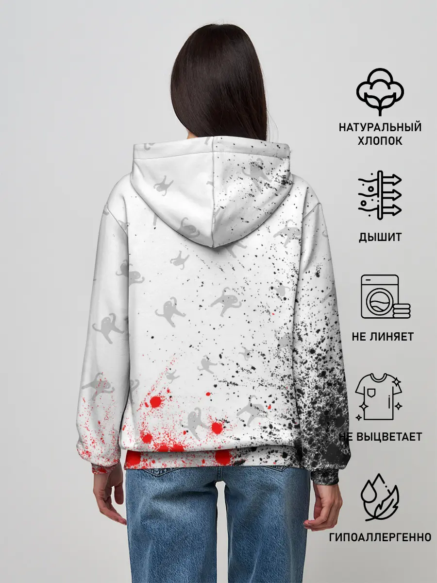 Женское худи / ЪУЪ СЪУКА