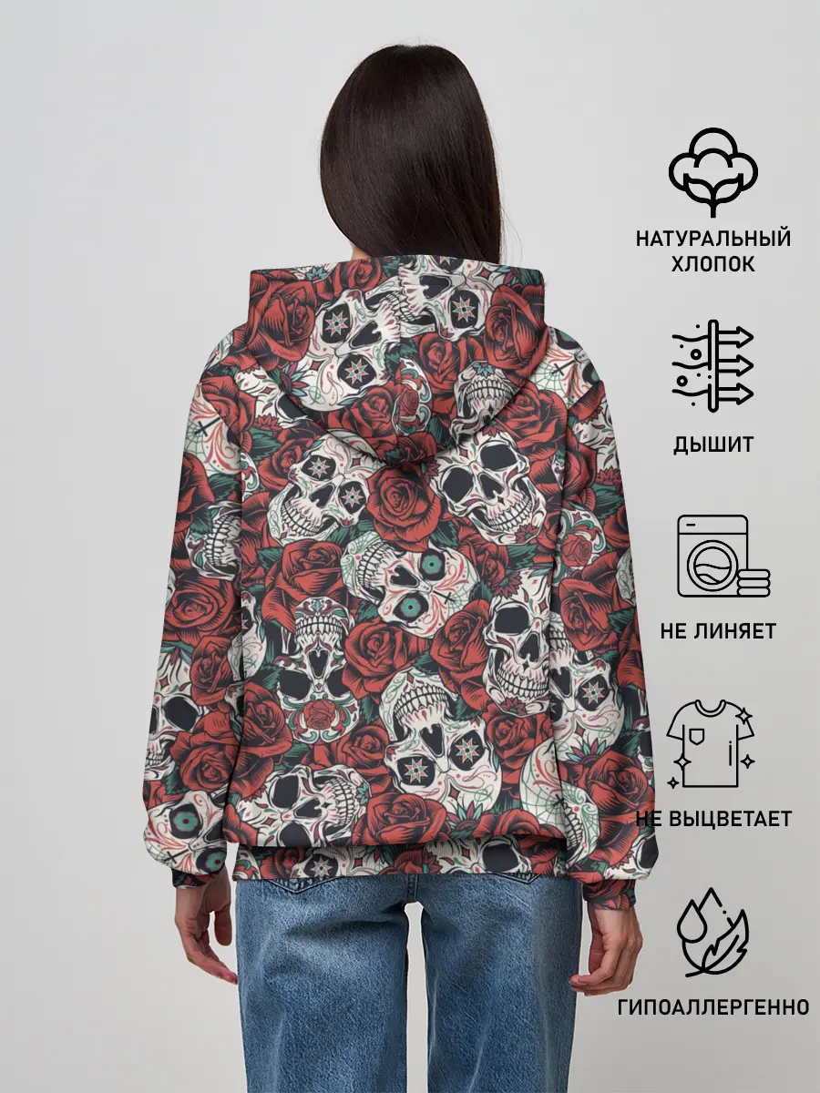 Женское худи / halloween casual