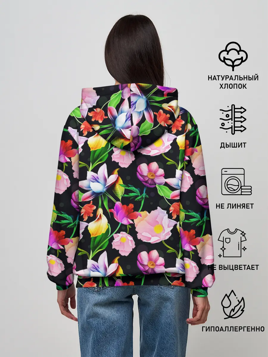 Женское худи / Разноцветие