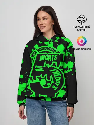 Женское худи / Five Nights at Freddy