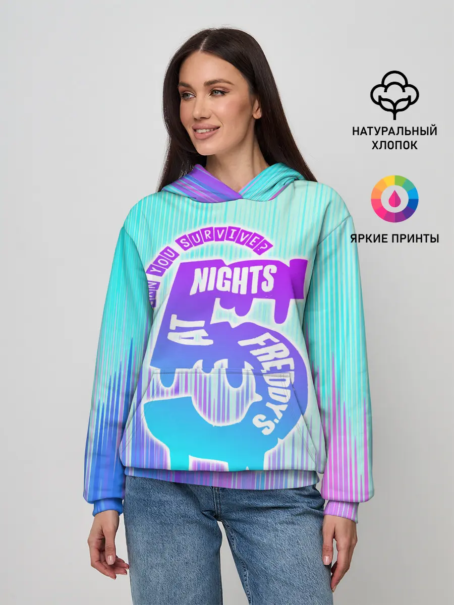 Женское худи / Five Nights at Freddy