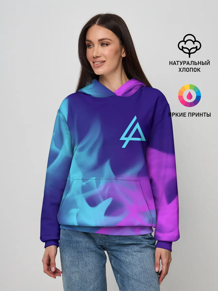 Женское худи / LINKIN PARK / ЛИНКИН ПАРК