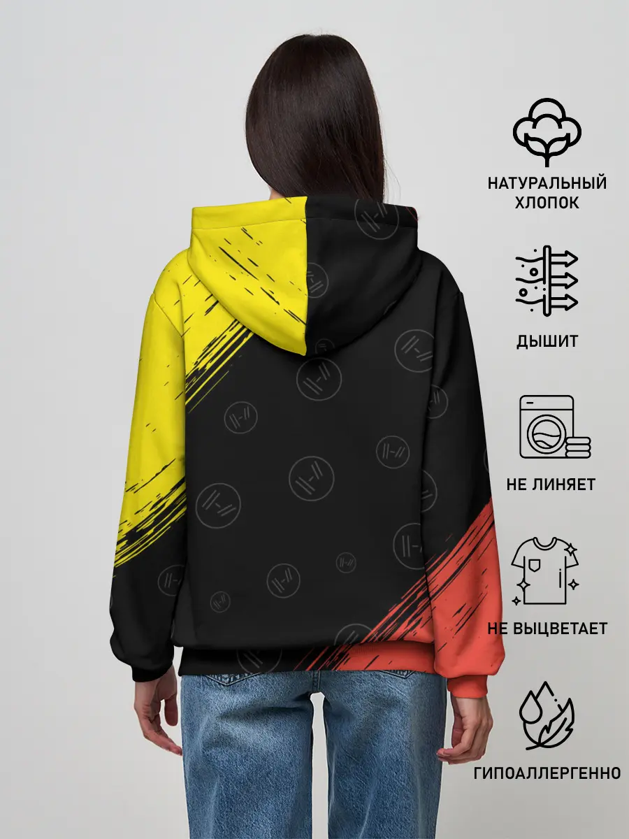 Женское худи / TWENTY ONE PILOTS / 21 PILOTS