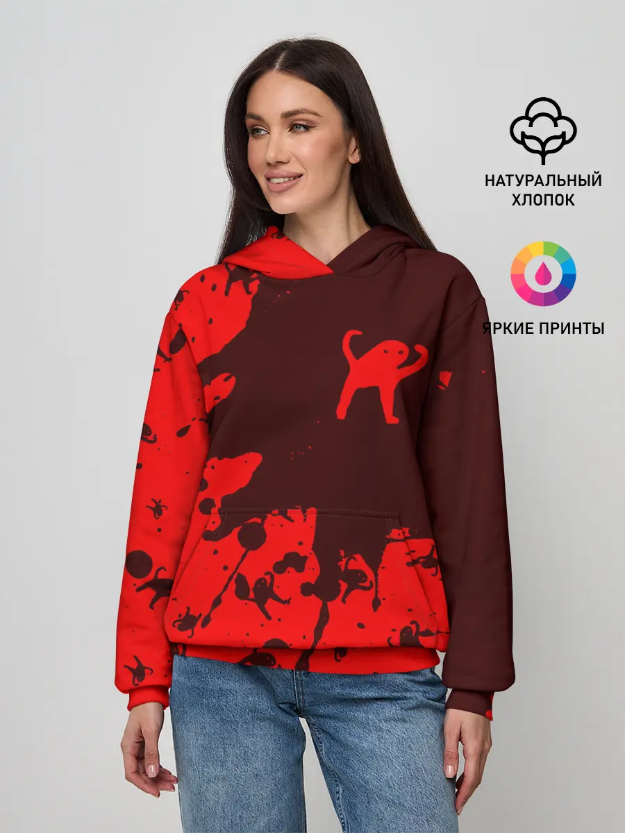 Женское худи / ЪУЪ СЪУКА