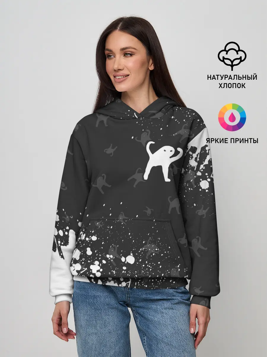 Женское худи / ЪУЪ СЪУКА