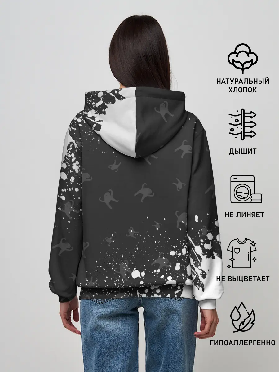 Женское худи / ЪУЪ СЪУКА