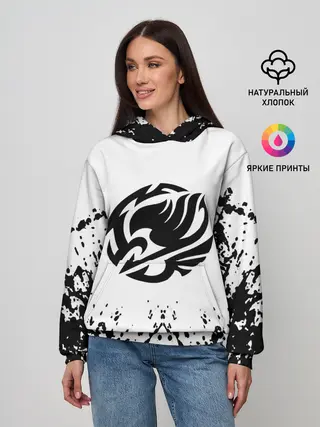 Женское худи / Хвост Феи на белом