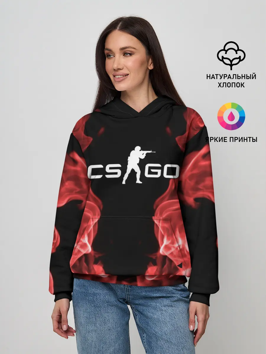Женское худи / COUNTER STRIKE