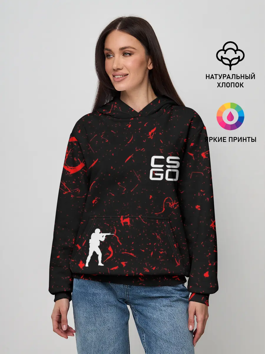 Женское худи / COUNTER STRIKE