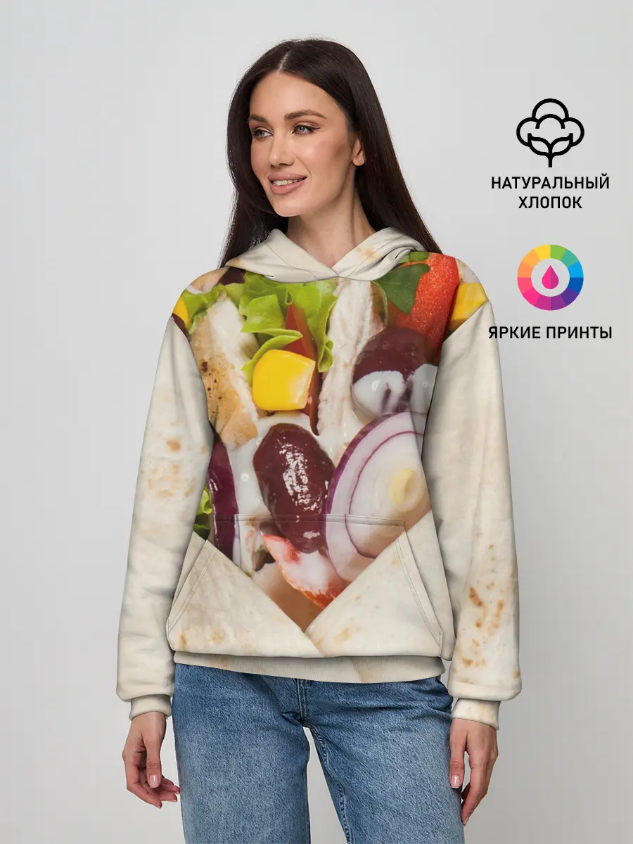 Женское худи / Буррито