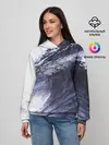 Женское худи / Волна