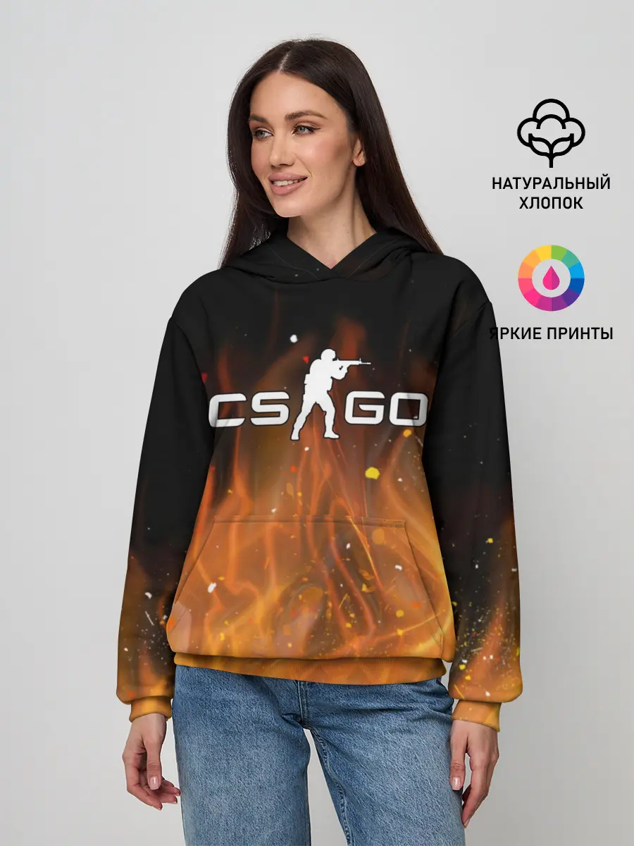 Женское худи / COUNTER STRIKE