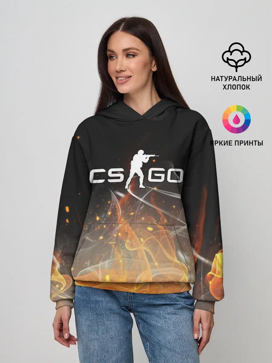 Женское худи / COUNTER STRIKE