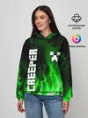 Женское худи / MINECRAFT CREEPER
