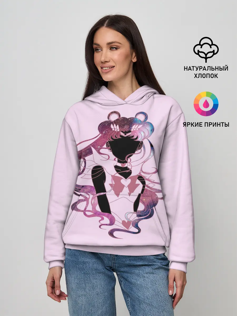 Женское худи / Космическая Сейлор Мун