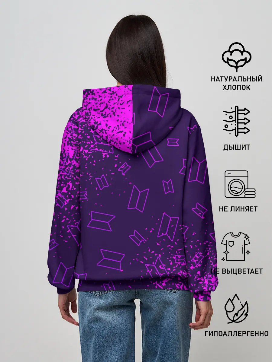 Женское худи / BTS / БТС