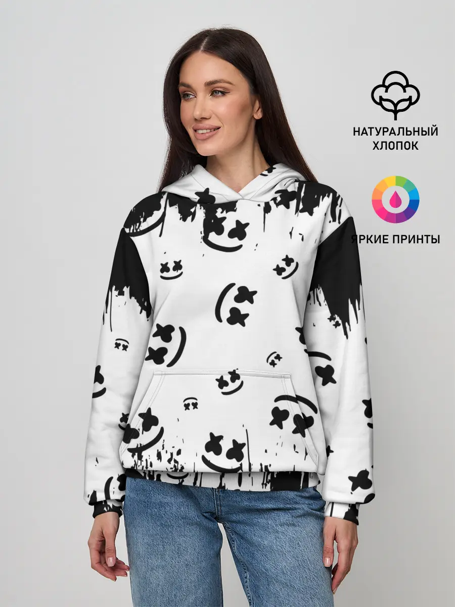 Женское худи / MARSHMELLO / МАРШМЕЛЛОУ