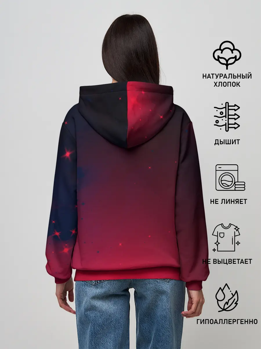 Женское худи / MITSUBISHI / МИТСУБИСИ