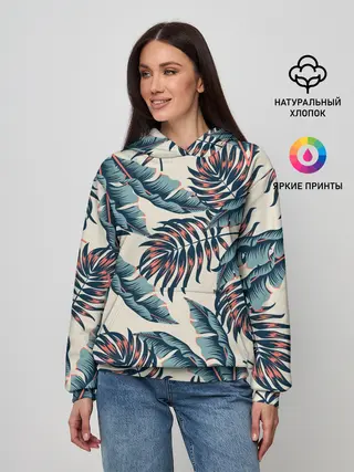 Женское худи / Тихие тропики