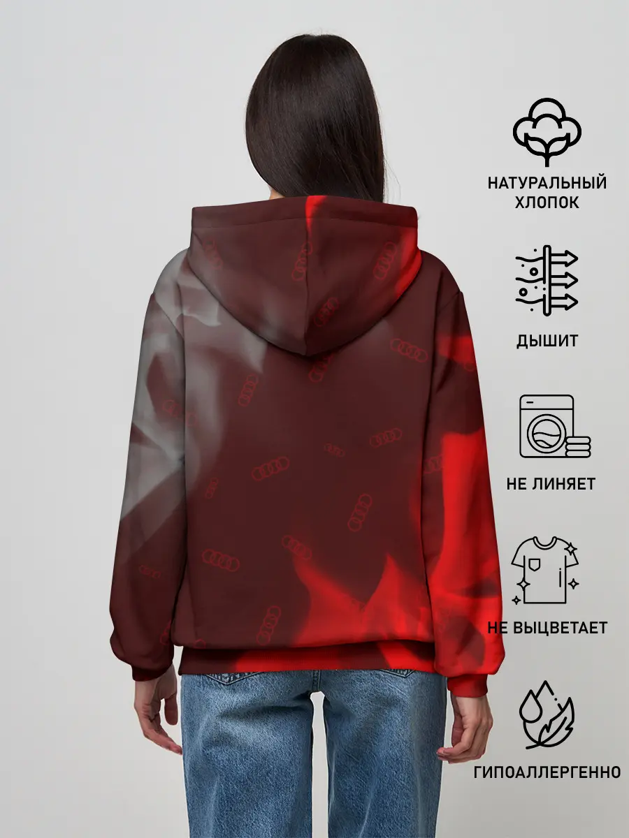 Женское худи / AUDI / АУДИ