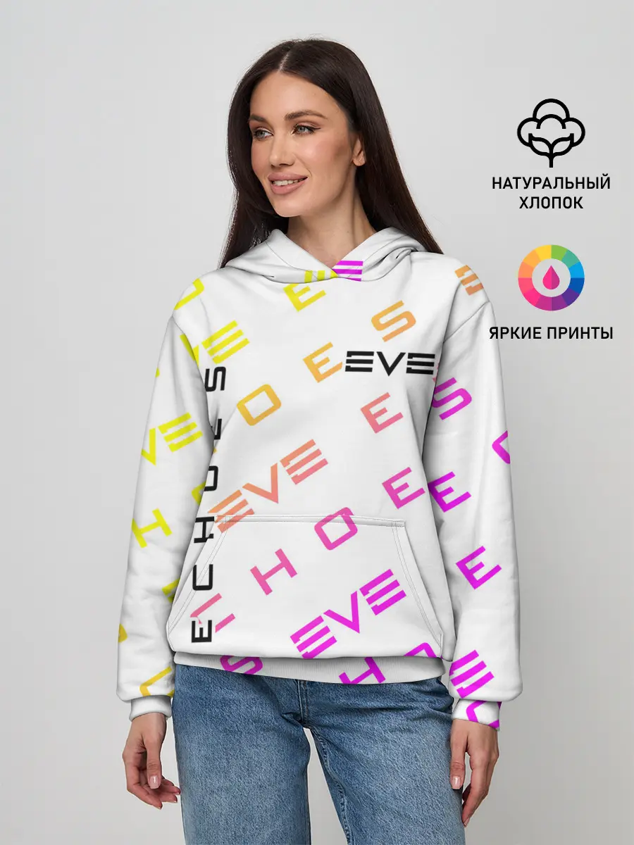 Женское худи / EVE ECHOES / ИВ ЭХО