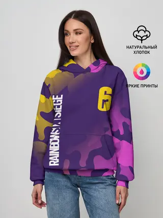 Женское худи / RAINBOW SIX SIEGE / РАДУГА 6