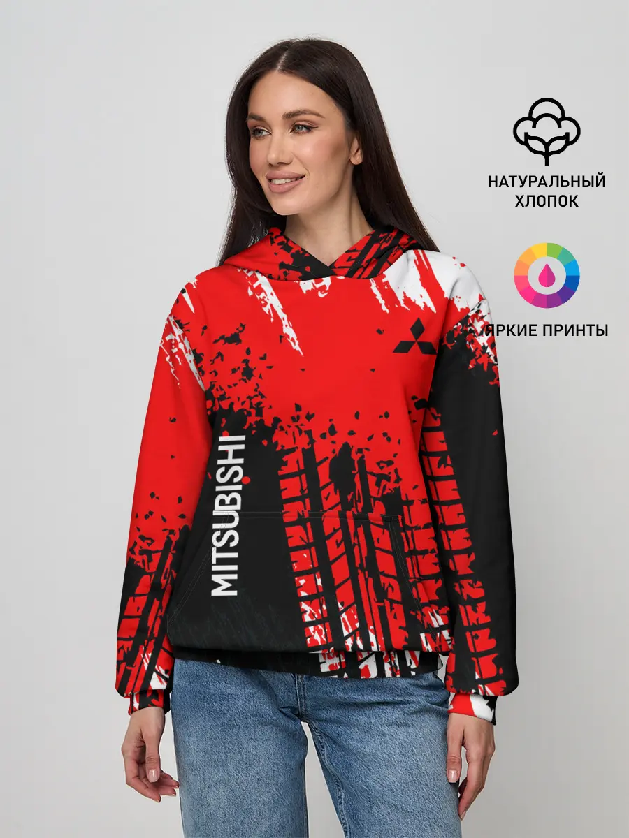 Женское худи / Mitsubishi