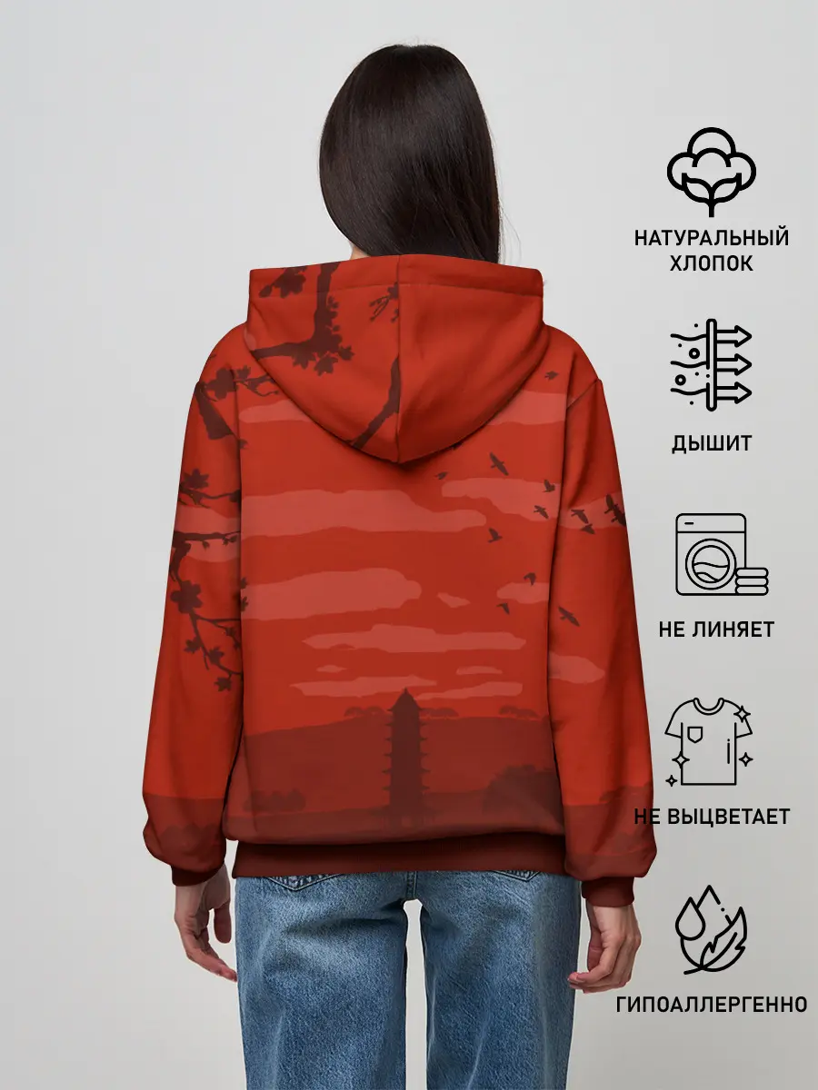 Женское худи / Сакура