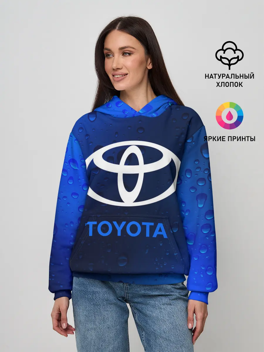 Женское худи / TOYOTA / ТОЙОТА