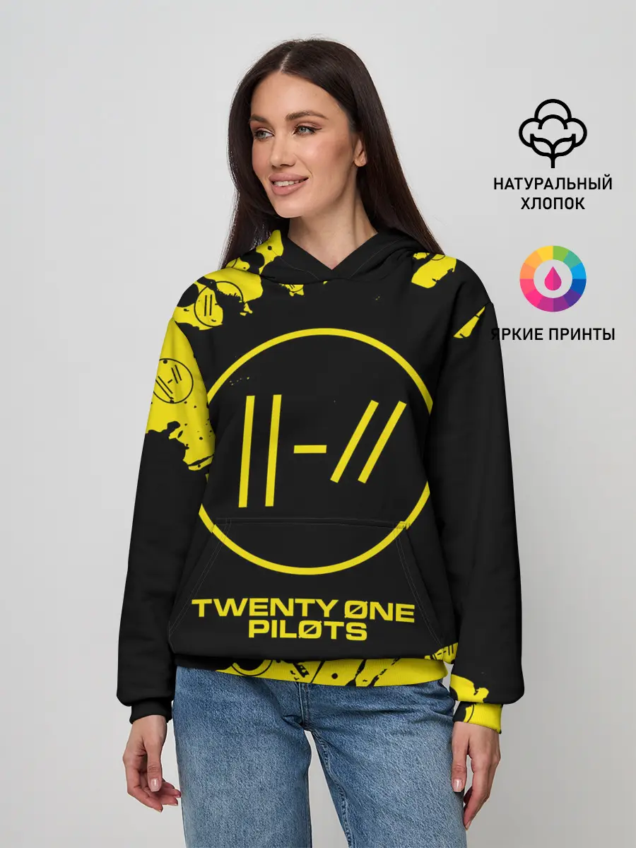 Женское худи / TWENTY ONE PILOTS / 21 PILOTS
