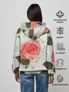 Женское худи / Нежные розы
