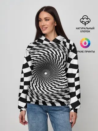 Женское худи / иллюзия