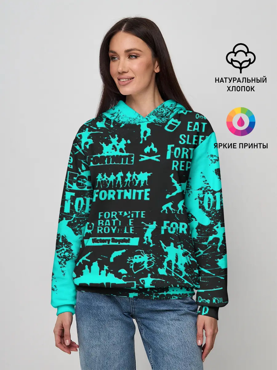 Женское худи / Fortnite.