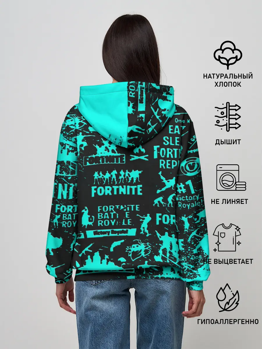 Женское худи / Fortnite.