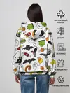 Женское худи / Хэллоуин паттерн