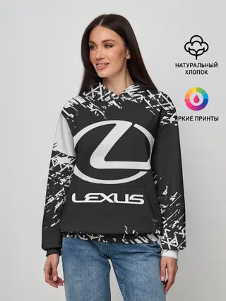 Женское худи / LEXUS / ЛЕКСУС
