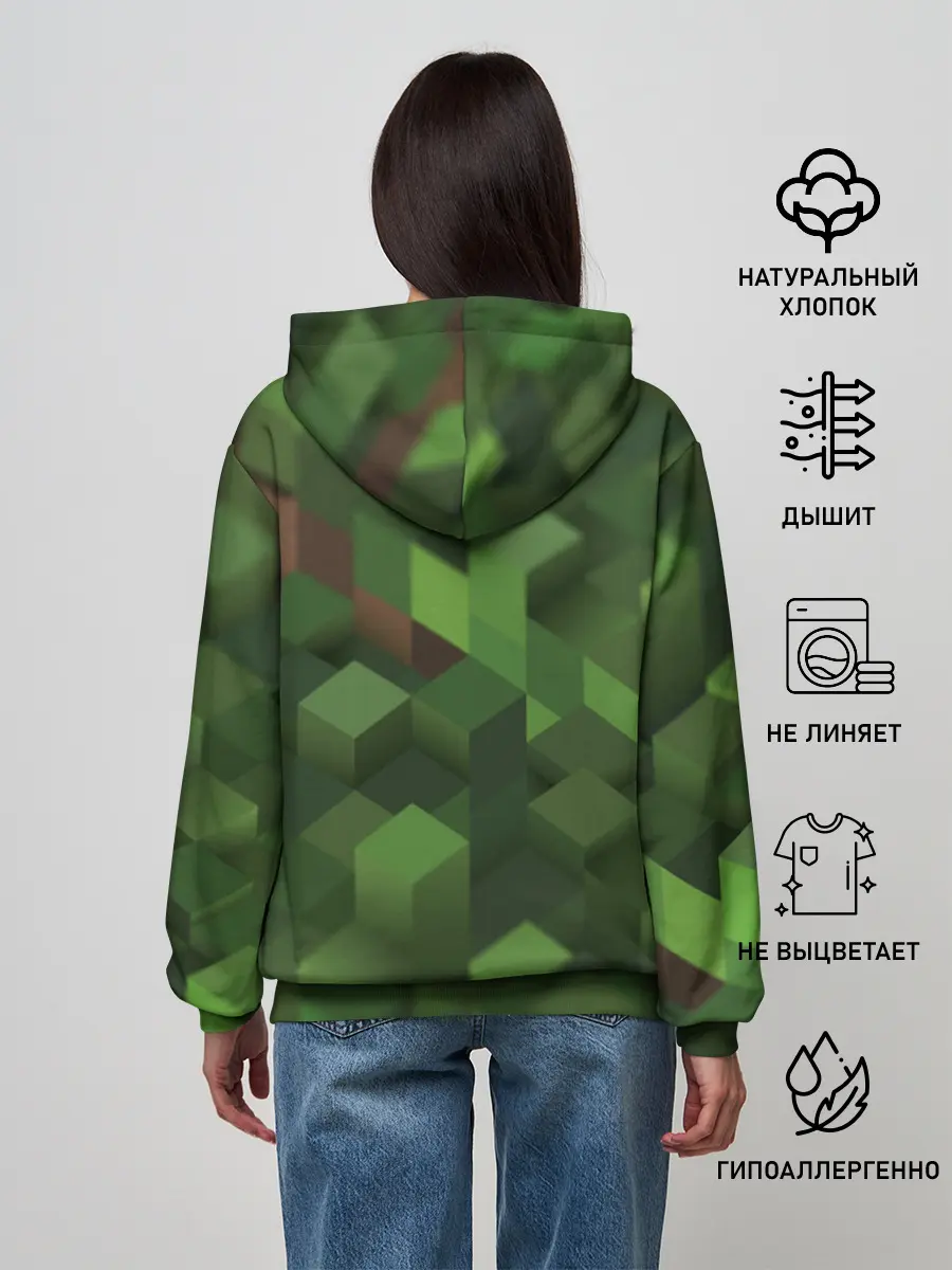 Женское худи / minecraft