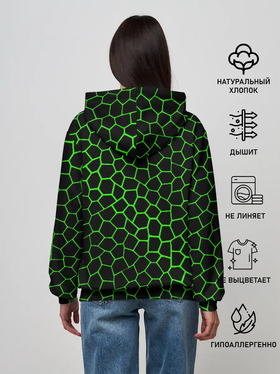 Женское худи / minecraft