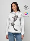 Женское худи / Милый котя