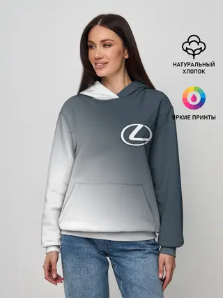 Женское худи / LEXUS / ЛЕКСУС