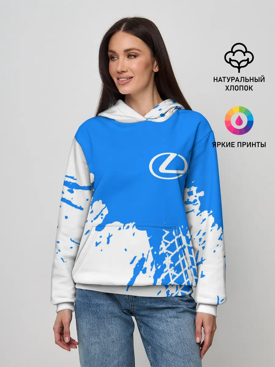 Женское худи / LEXUS / ЛЕКСУС