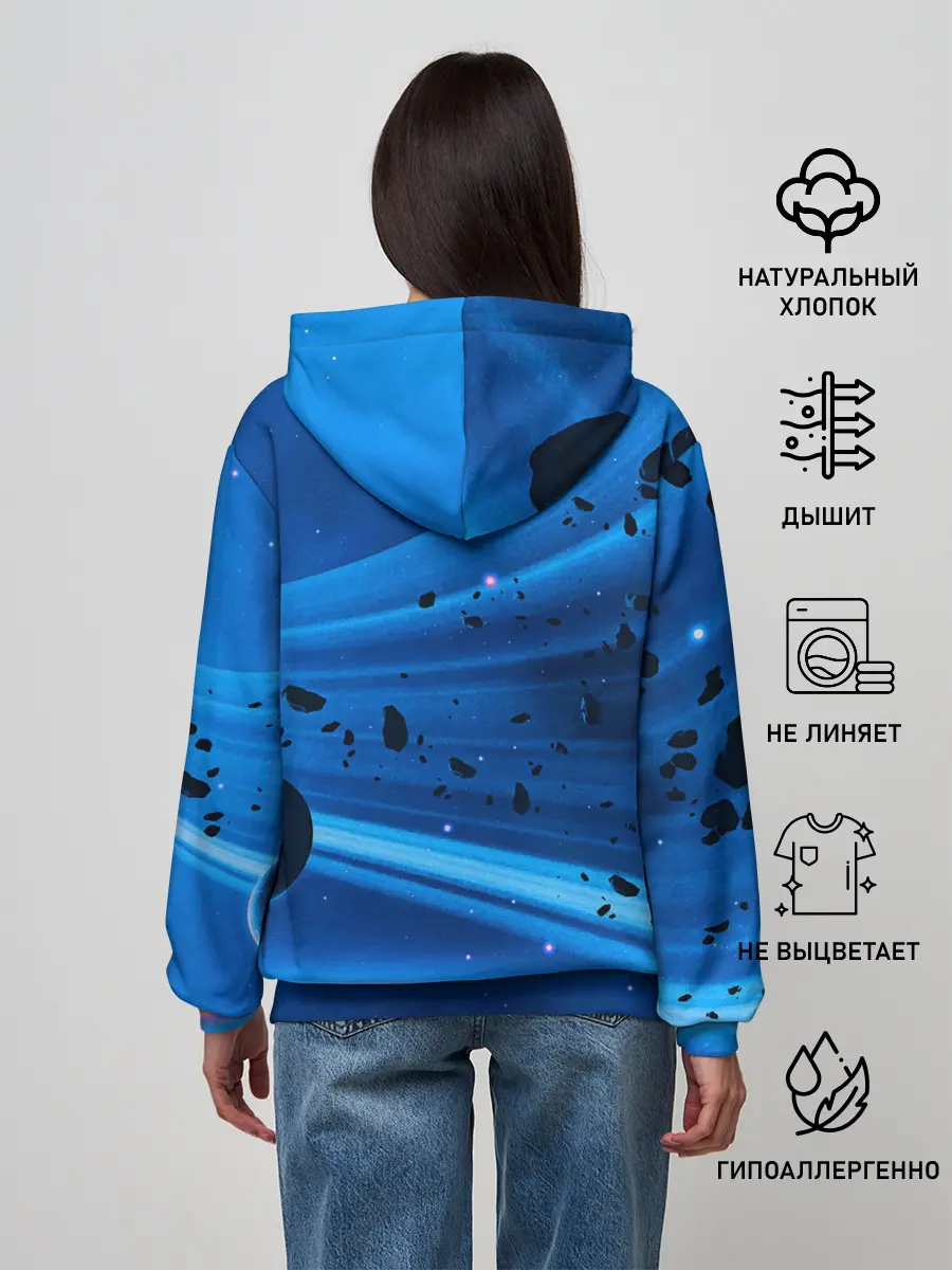 Женское худи / Space