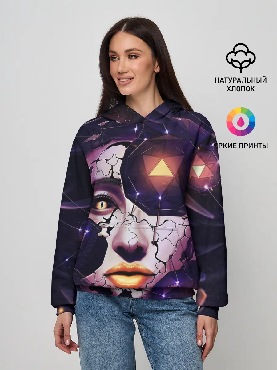Женское худи / Лицо