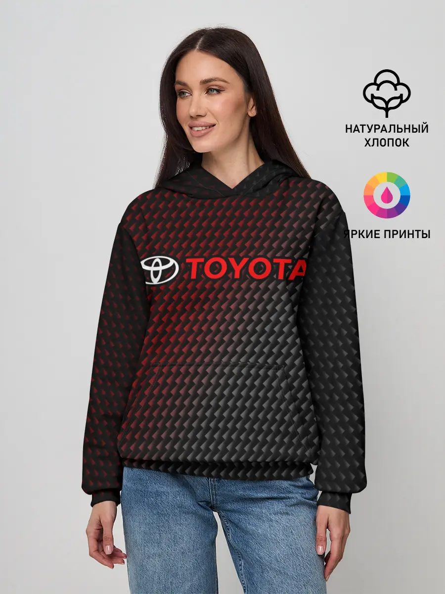 Женское худи / TOYOTA / ТОЙОТА