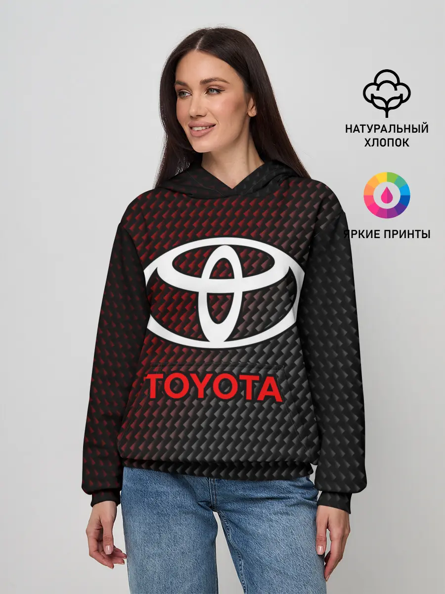 Женское худи / TOYOTA / ТОЙОТА