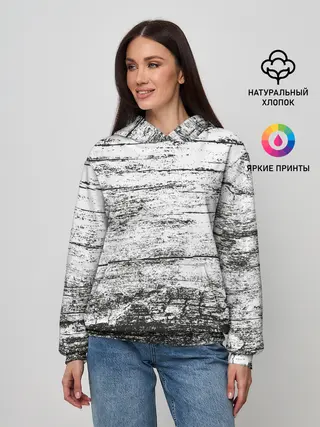 Женское худи / Деревянный