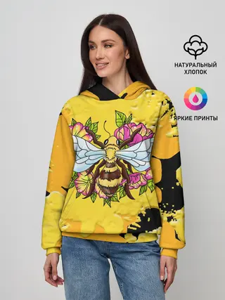 Женское худи / Пчела